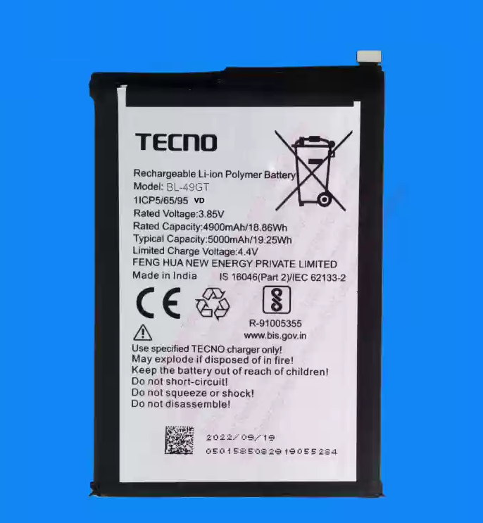 Tecno Camon 18i 5000mAh Battery BL-46BT Price in Kenya Ksh.2,000 | Techba Electronics Kenya